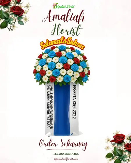 Standing Flowers Gedung Arsip Nasional Jakarta